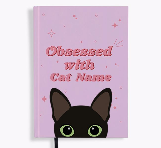 Obsessed: Personalised {breedFullName} Notebook